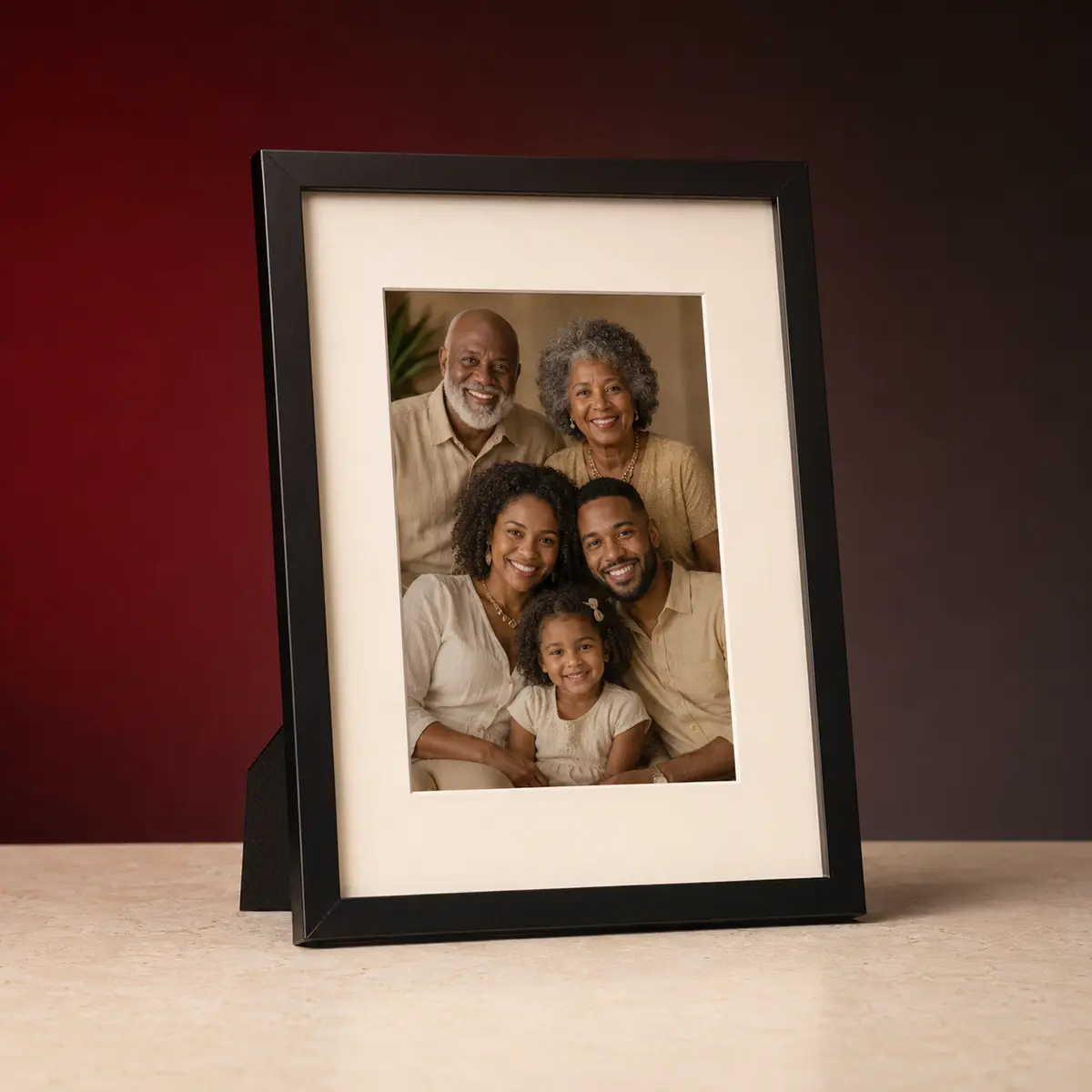 [BF-FRM-5X7-PREM] Framed 5x7 Photograph Keepsake